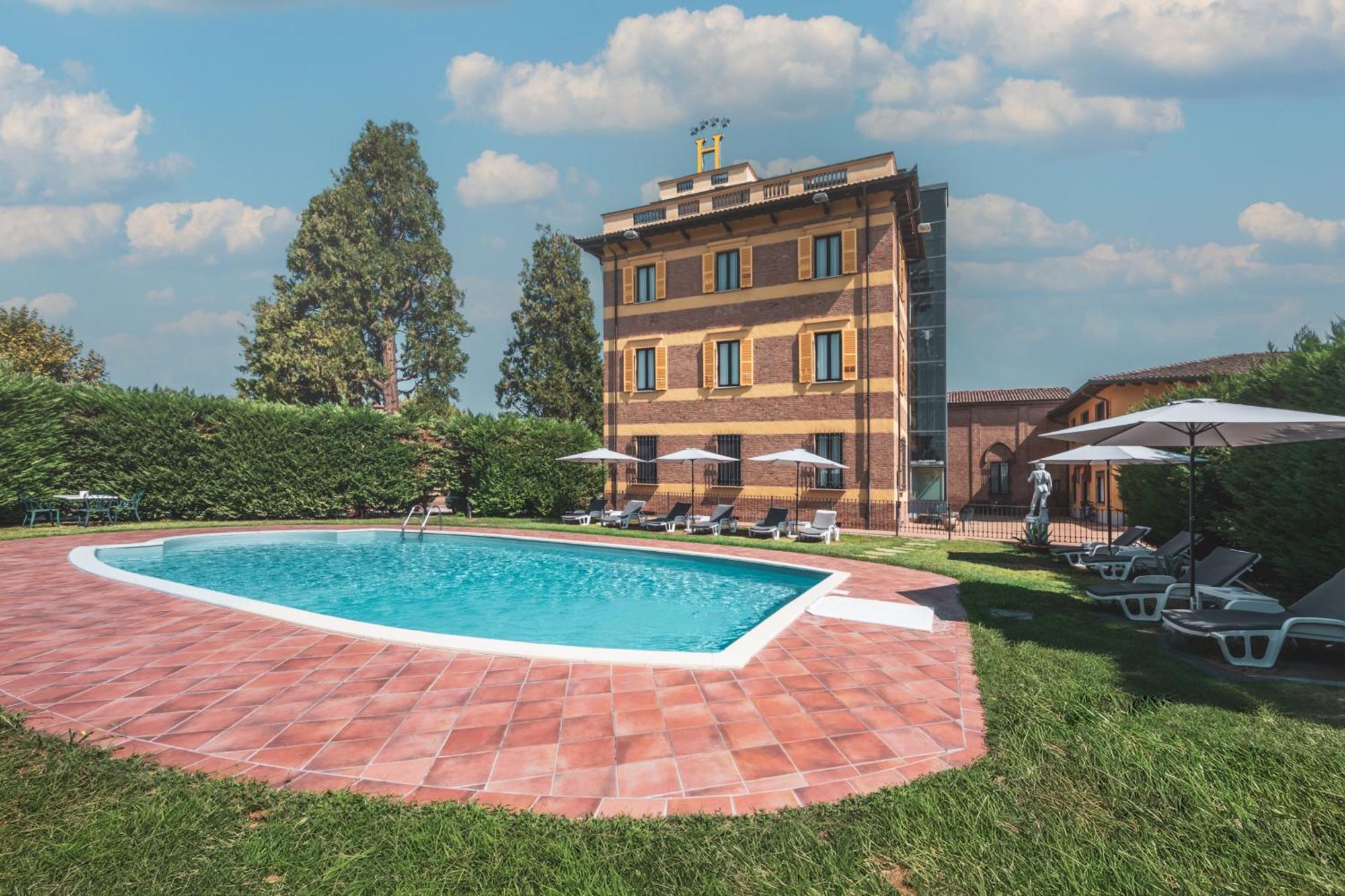 Hotel Villa Liberty Pontecurone Exterior foto